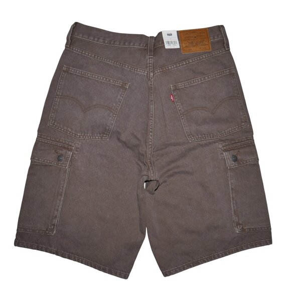Levi's 478 Baggy Jean Shorts Mens Cargo Jorts Brown Sizes 31 34 42 NWT - Picture 5 of 16